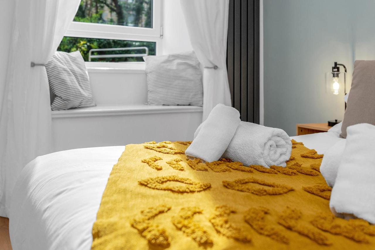 Cheerful Stays - Jamson Pl 3 Bed Apartment إدنبرة المظهر الخارجي الصورة